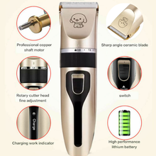 Load image into Gallery viewer, Cordless Pet Grooming Clipper
