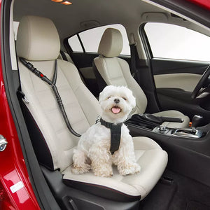 Dog Seat Belt for Cars, Headrest Restraint