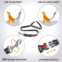 Load image into Gallery viewer, Dog Seat Belt for Cars, Headrest Restraint
